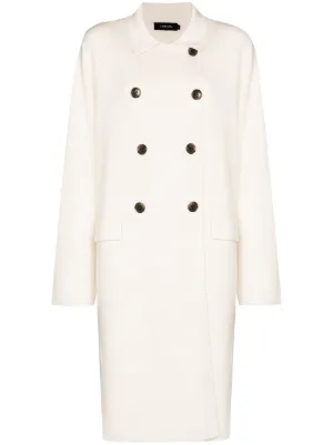 tailored double breasted coat