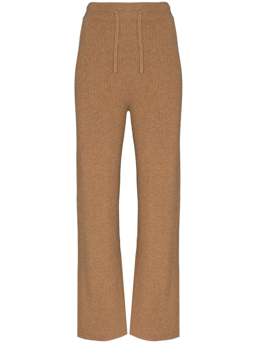 Lisa Yang Heather Knitted Ribbed Trousers - Farfetch