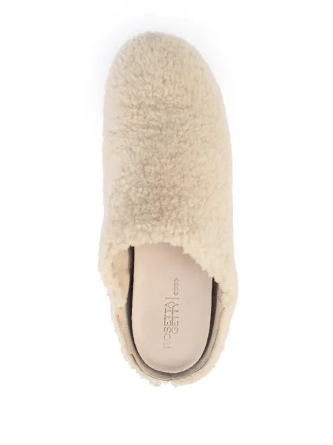 rosetta getty shearling slides