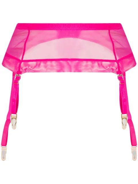 Maison Close Corps à Corps Neon 半透明吊袜带腰带