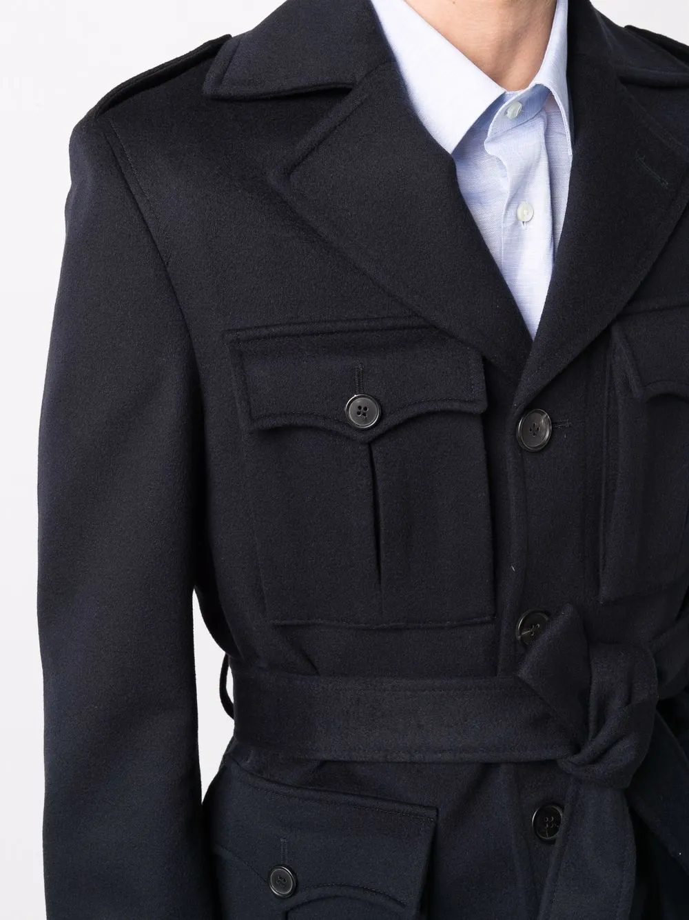 фото Corneliani шерстяное пальто