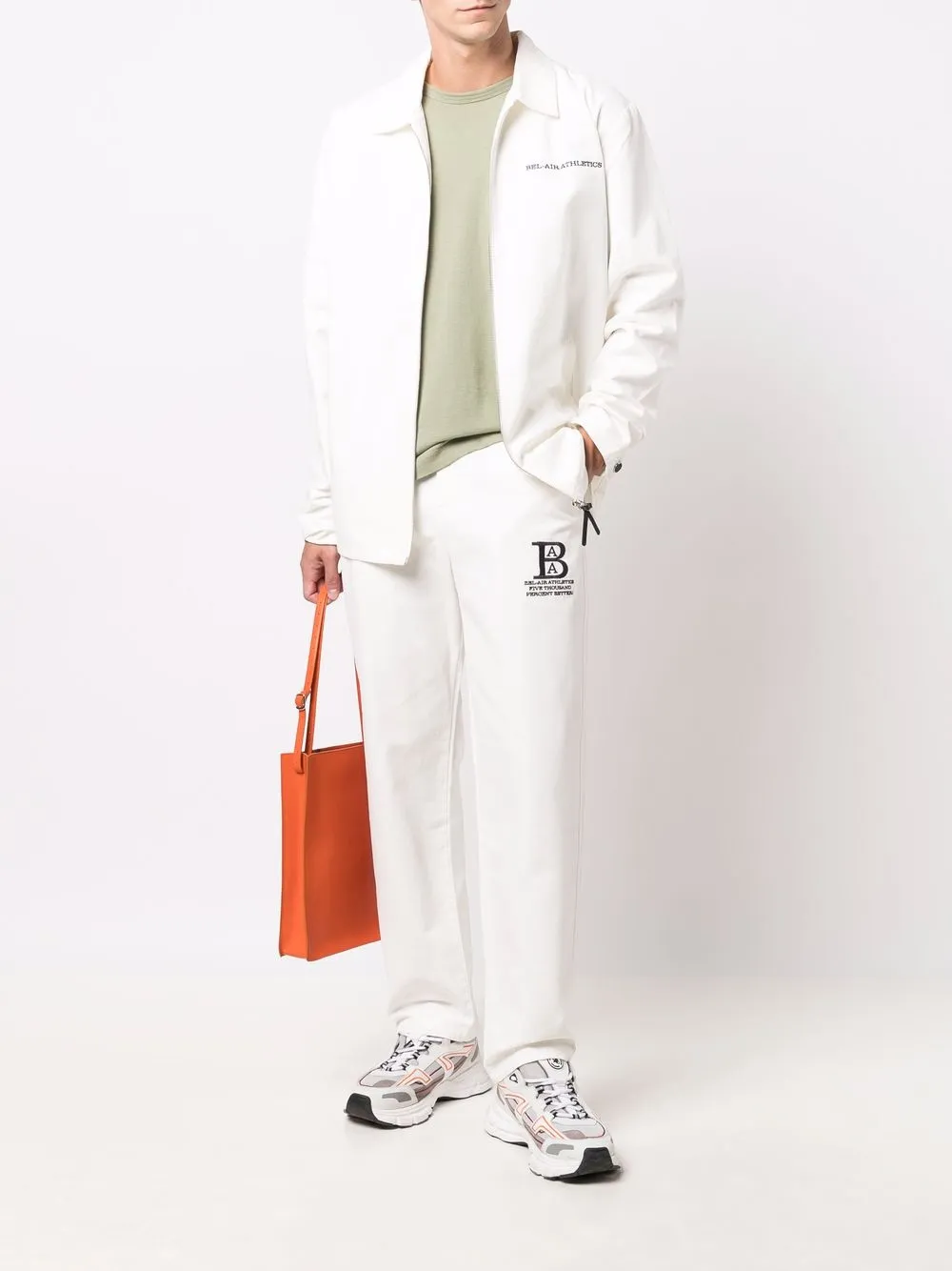 BEL-AIR ATHLETICS straight-leg cotton trousers | Regular-Fit & Straight Leg Pants | Image 2
