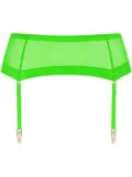 Maison Close Corps à Corps garter belt - Green