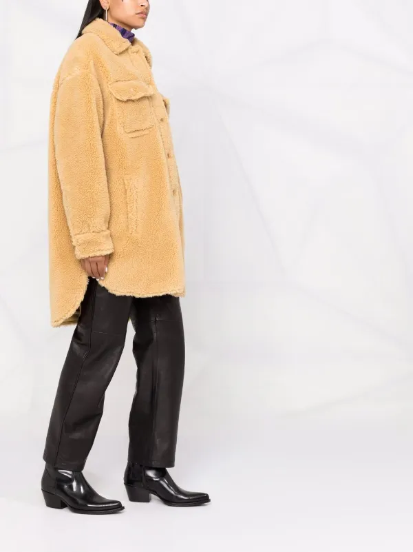 STAND STUDIO Sabi teddy-texture Jacket 