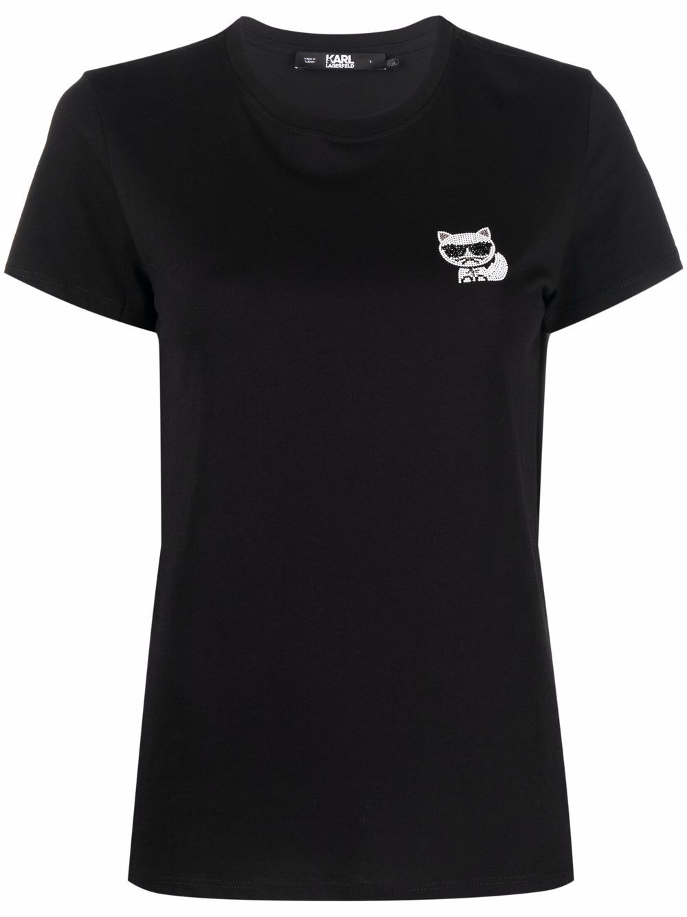 

Karl Lagerfeld playera K/Ikonik Choupette - Negro