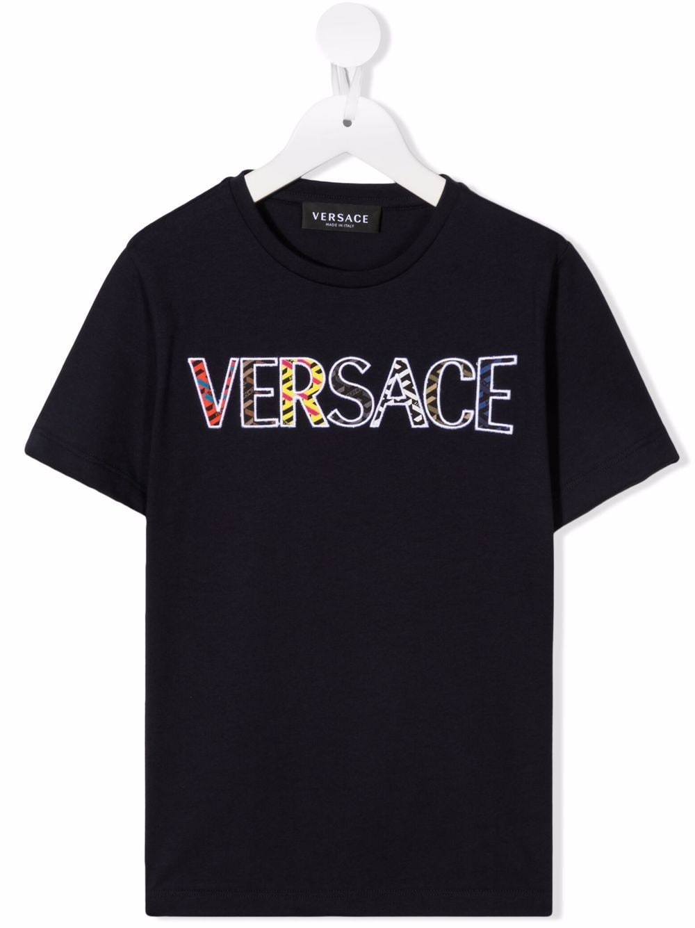 Versace Kids Applique Logo T-shirt - Farfetch