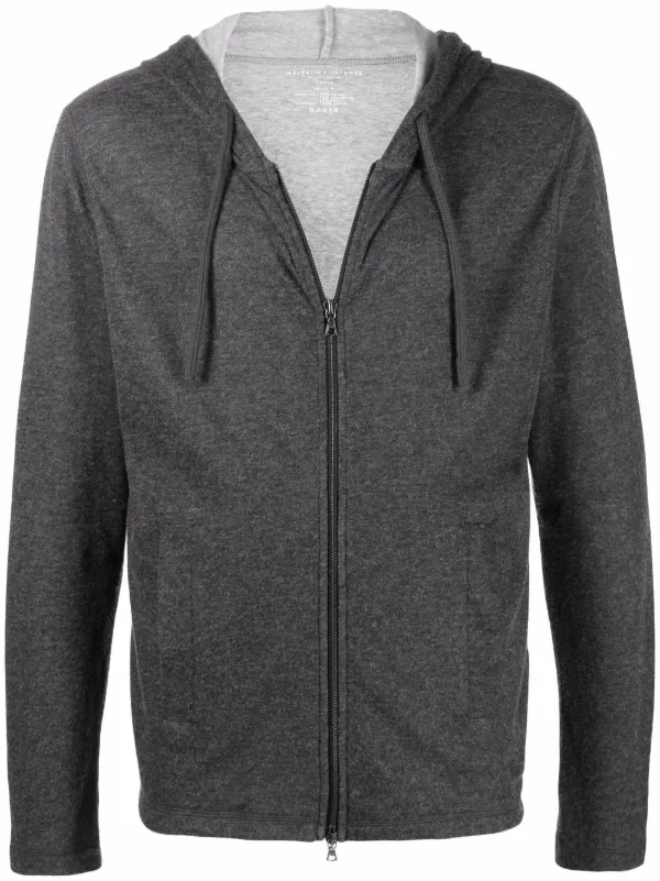 mens cashmere moletom com capuz zip