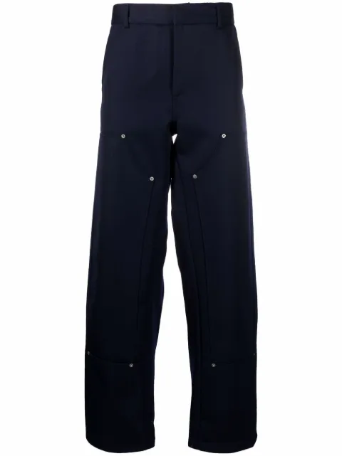 424 straight-leg cotton trousers