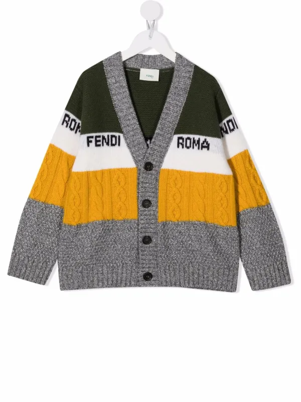 fendi kids cardigan