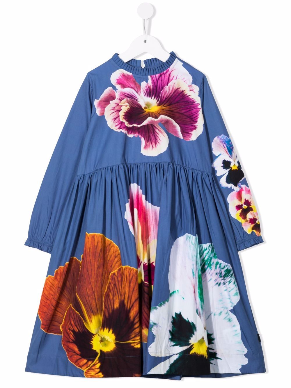 фото Molo платье с длинными рукавами и цветочным принтом