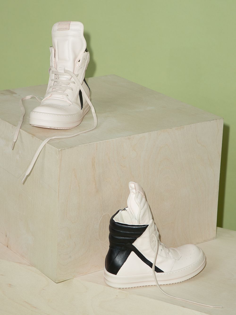 фото Rick owens kids высокие кроссовки geobasket