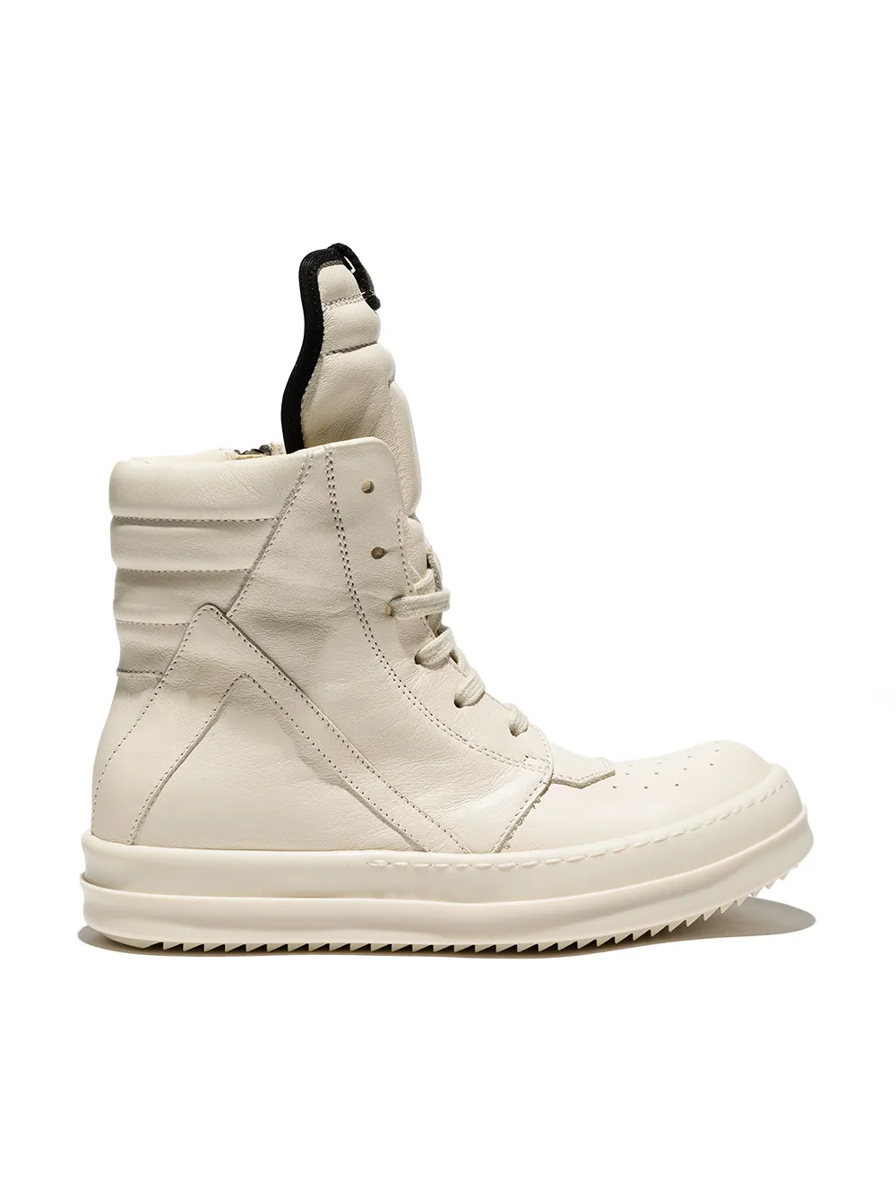 

Rick Owens Kids tenis altos Geobasket - Blanco