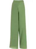 Amir Slama silk palazzo pants - Green