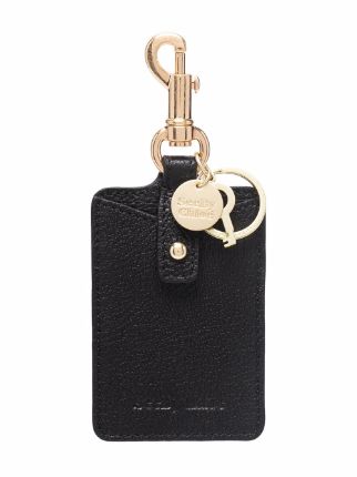 Louis Vuitton Logo Charm Keychain - Farfetch