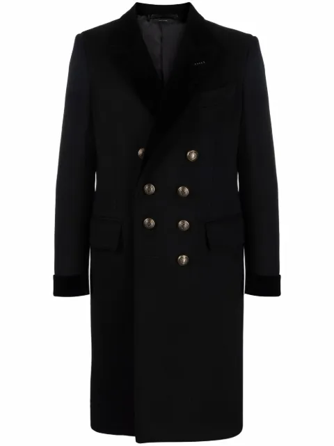 distressed red denim jacket