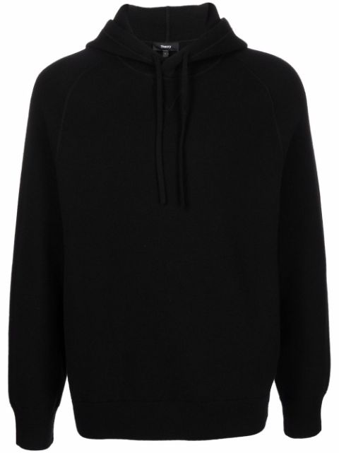 Theory - fine-knit hoodie