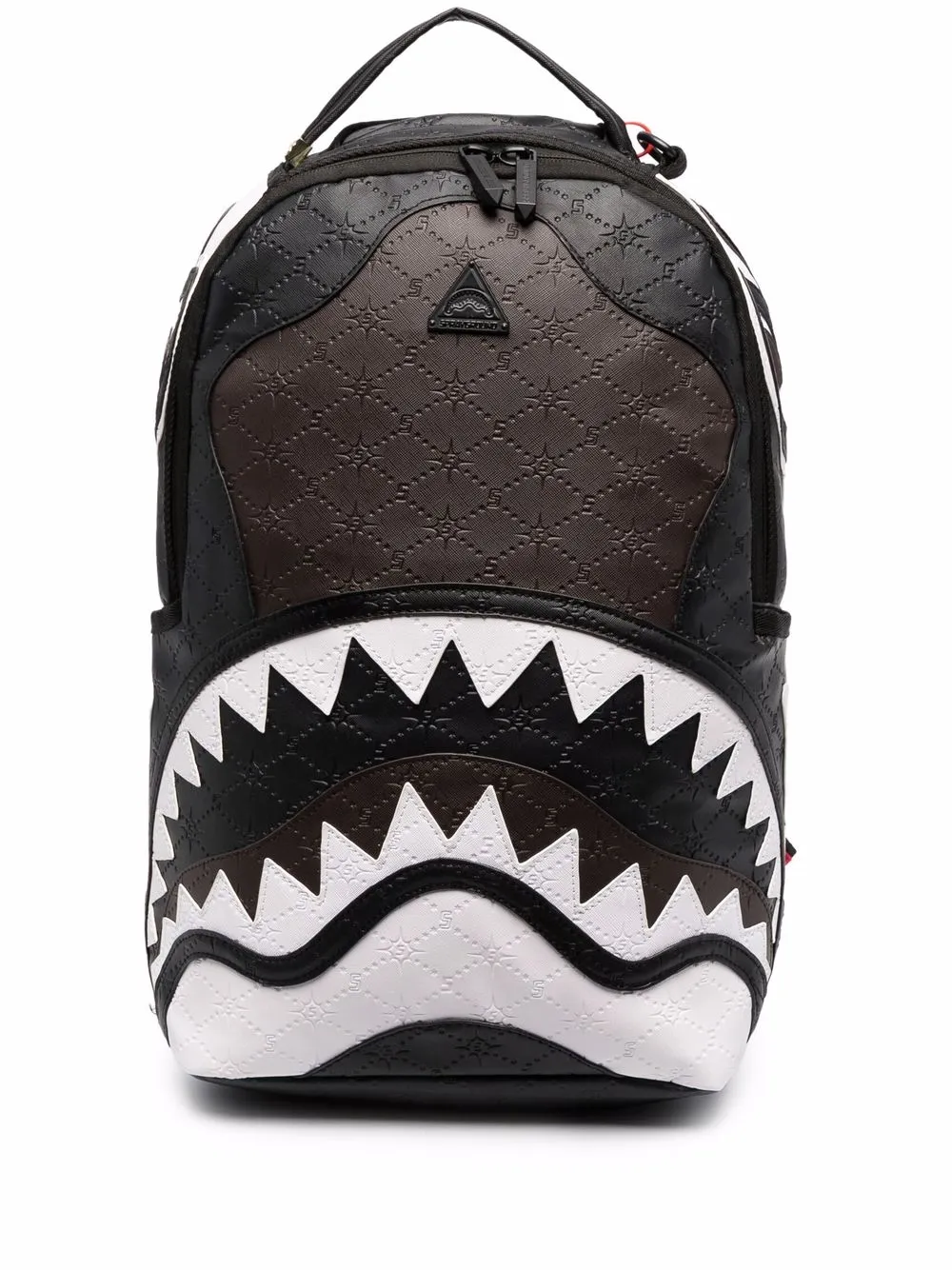 Sprayground Vvip Deluxe Shark Teeth Backpack In Black Modesens 9655