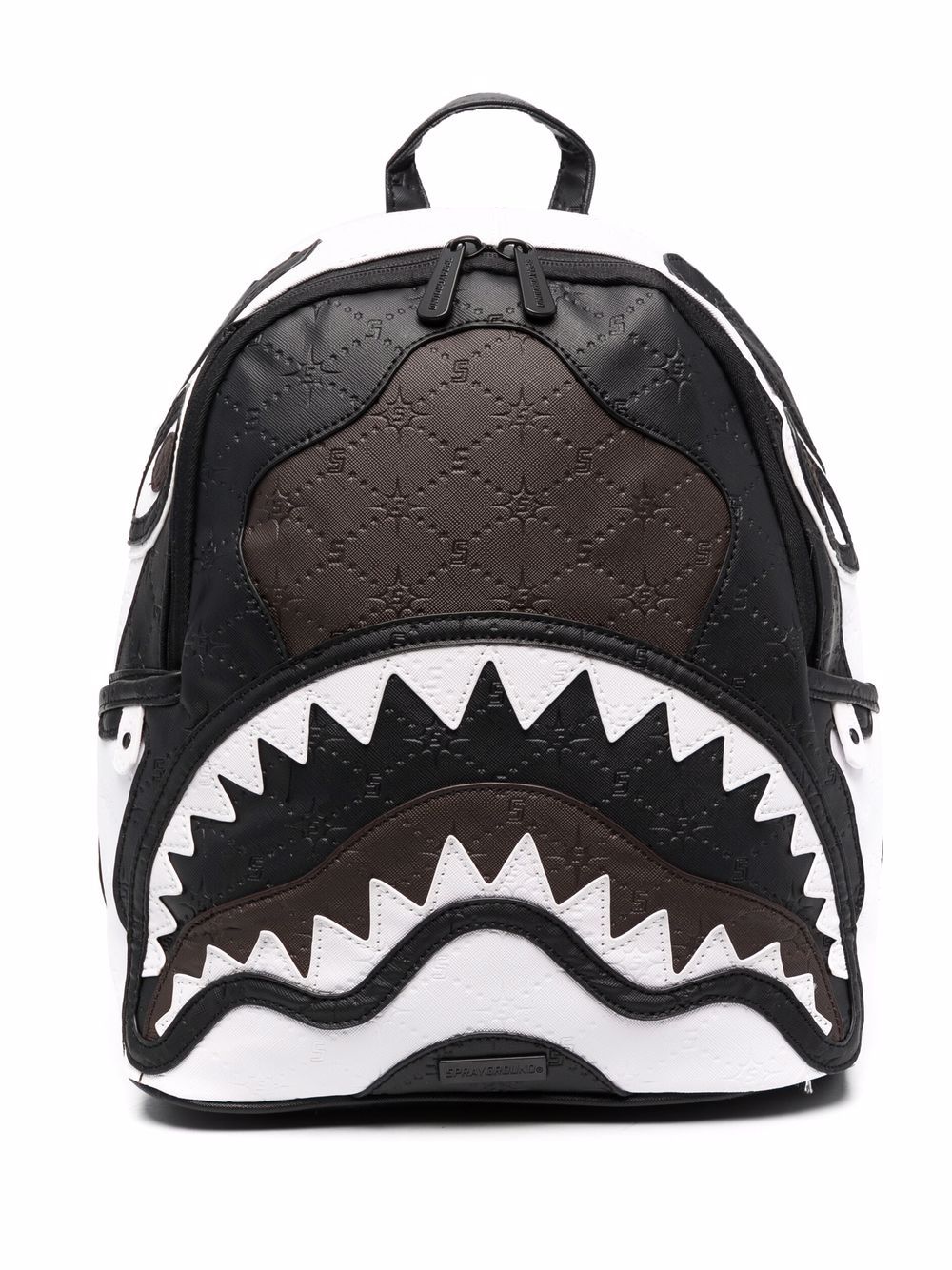 Sprayground Shark Shape Check Savage Backpack for Men