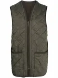 Barbour quilted pouch-pocket gilet - Green