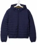Invicta Kids TEEN padded hooded jacket - Blue
