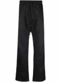 Just Don side stripe track trousers - Black