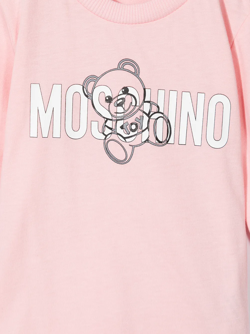 фото Moschino kids топ с логотипом