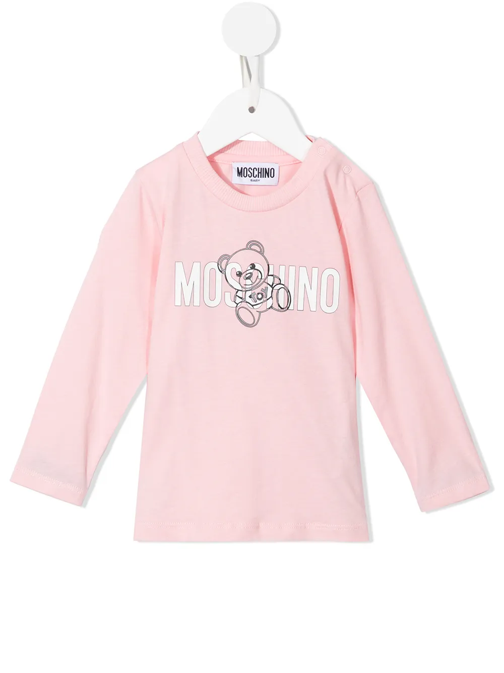 фото Moschino kids топ с логотипом