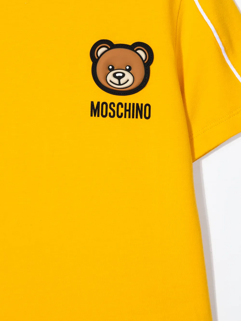 фото Moschino kids футболка с логотипом