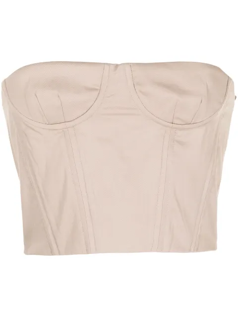Rokh cotton corset top