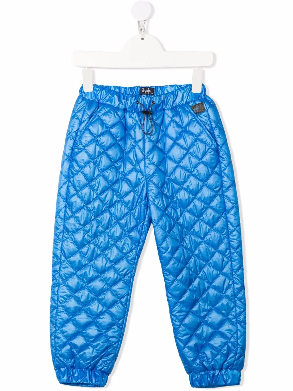 

Il Gufo pants con cordón en la pretina - Azul