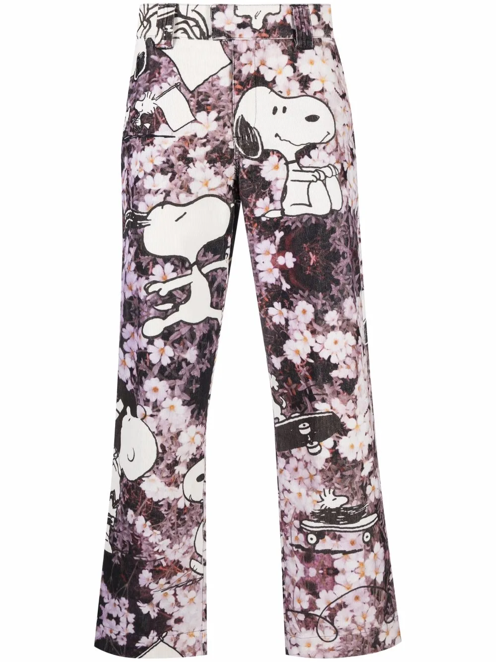 

Soulland pantalones rectos Fawna de Soulland x Peanuts - Blanco