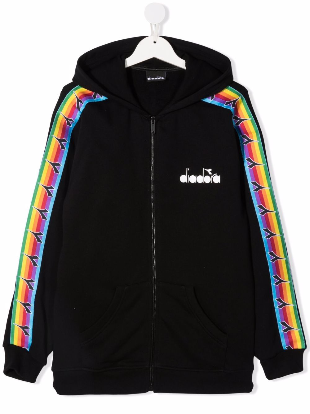 фото Diadora junior logo-print hoodie