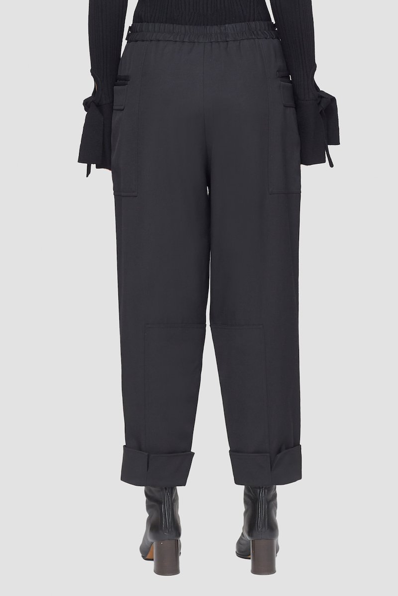 Twill Utility Pant-black #1 Twill Utility Pant, null- 3