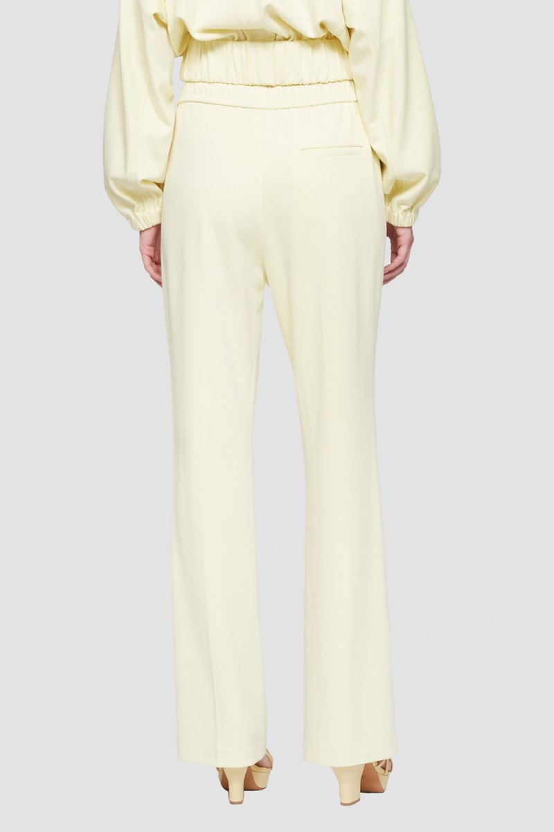 Knit Twill Flared Leg Track Pant-yellow #1 Knit Twill Flared Leg Track Pant, null- 5