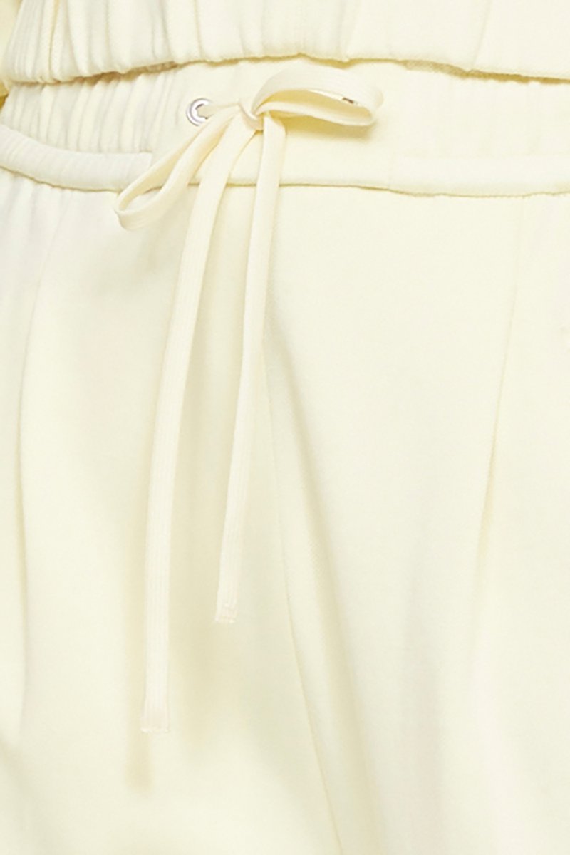 Knit Twill Flared Leg Track Pant-yellow #0 Knit Twill Flared Leg Track Pant, null- 6