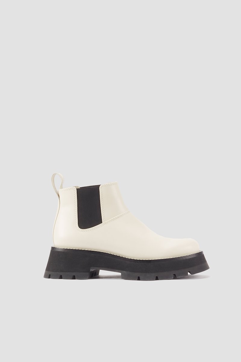 Kate Short Lug Sole Combat Boot-white #0 Kate Short Lug Sole Combat Boot, null- 6