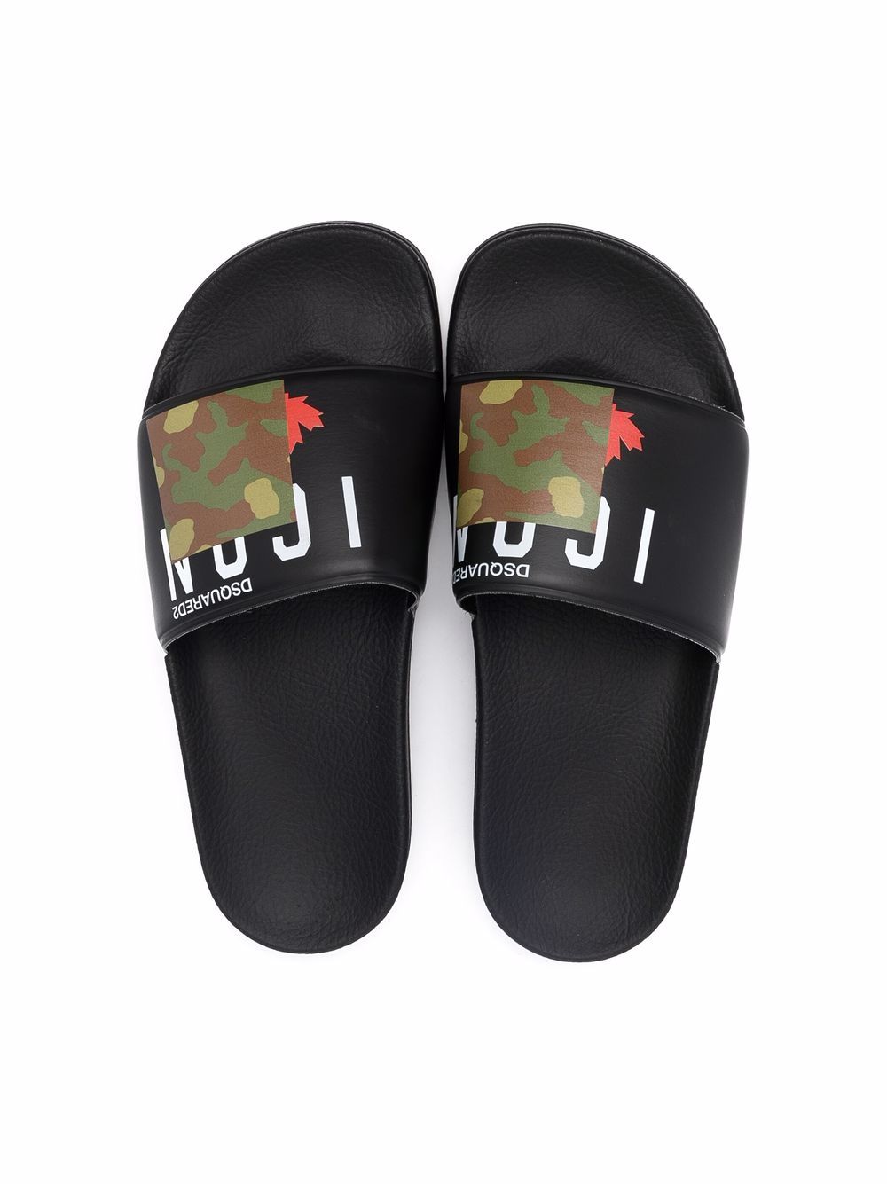 фото Dsquared2 kids icon-print pool slides