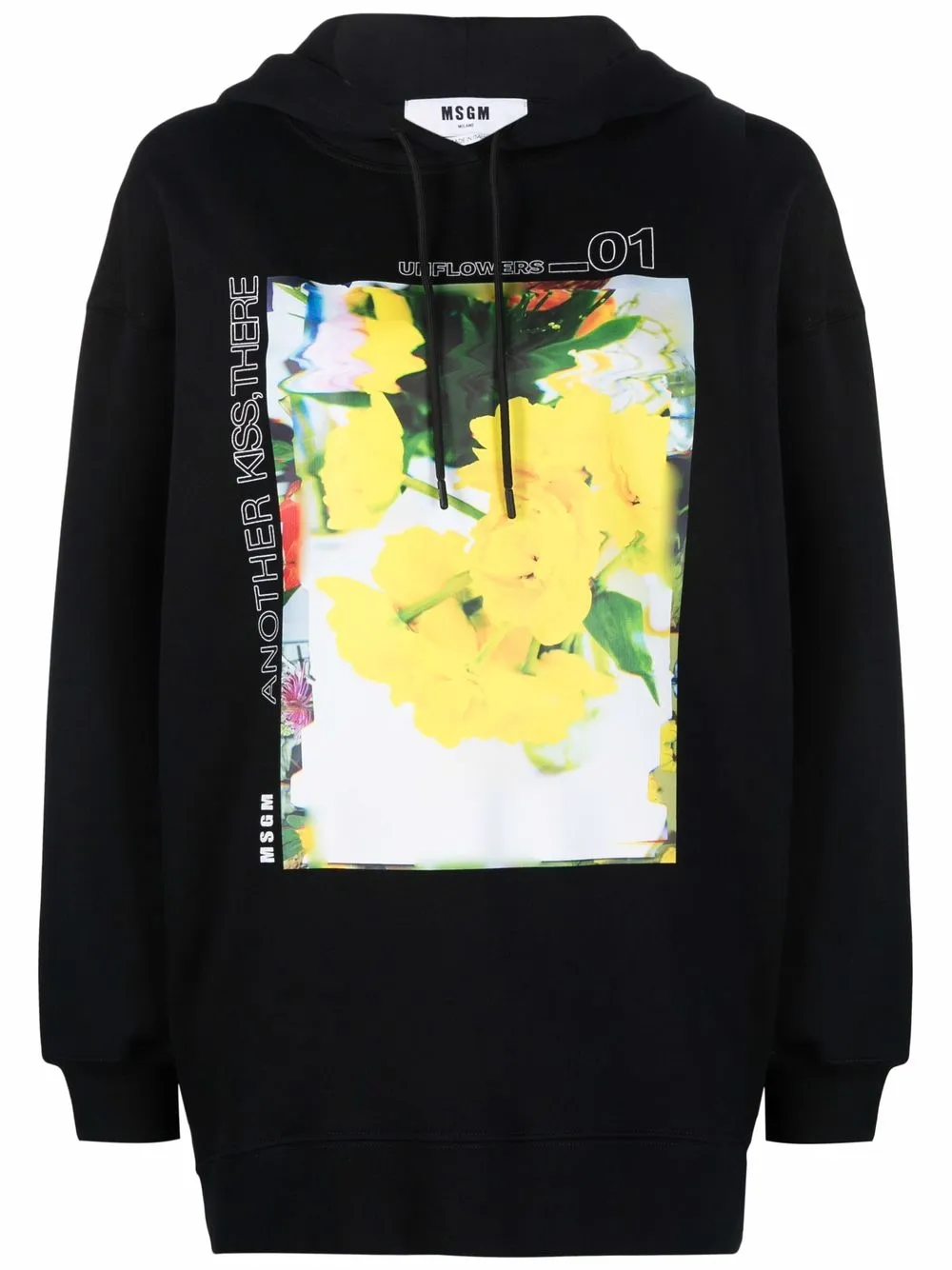 MSGM худи с фотопринтом