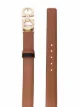 Salvatore Ferragamo logo-plaque leather belt