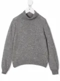 Fay Kids roll neck jumper - Grey