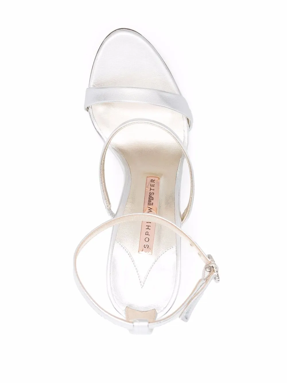 SOPHIA WEBSTER STAR STILETTO HEEL SANDALS