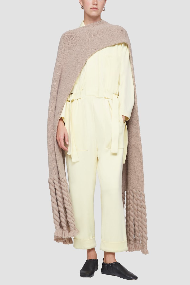 Oversized Poncho Scarf-neutrals #0 Oversized Poncho Scarf, null- 0