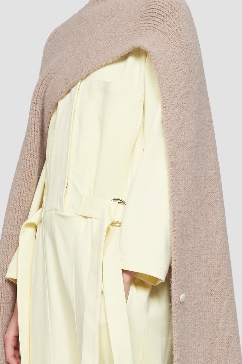 Oversized Poncho Scarf-neutrals #0 Oversized Poncho Scarf, null- 4