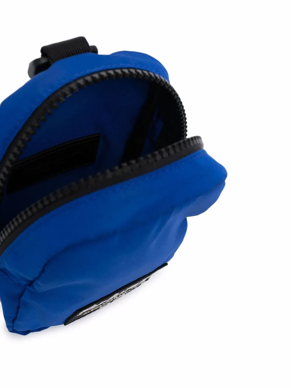 Alexander McQueen Buidel met logopatch Blu