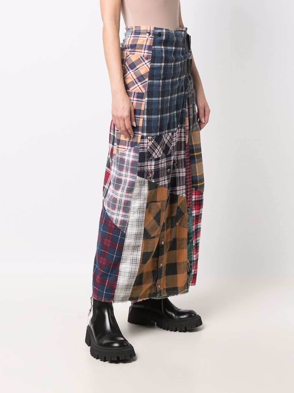 фото Needles high-waist patchwork skirt