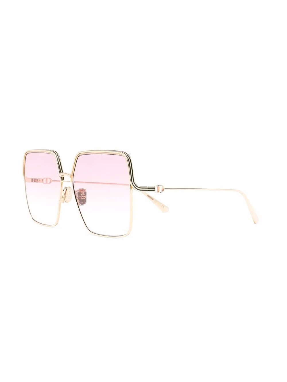 фото Dior eyewear солнцезащитные очки everdior в квадратной оправе