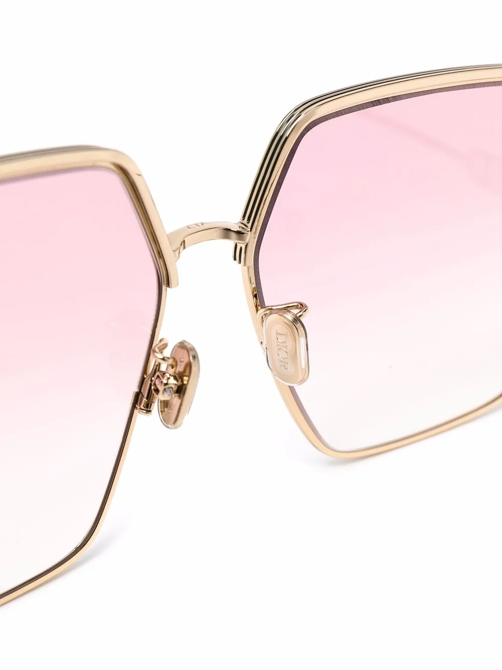 фото Dior eyewear солнцезащитные очки everdior в квадратной оправе