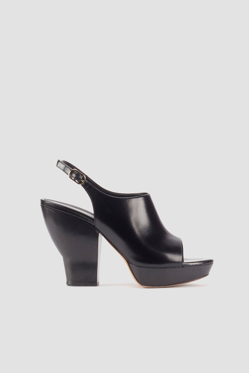 Salma Platform Heel-black #0 Salma Platform Heel, null- 0