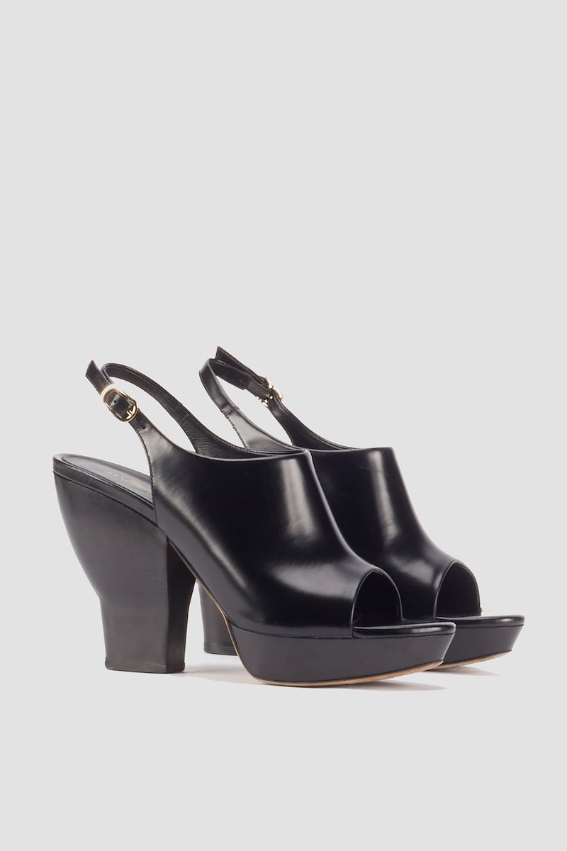 Salma Platform Heel-black #1 Salma Platform Heel, null- 1