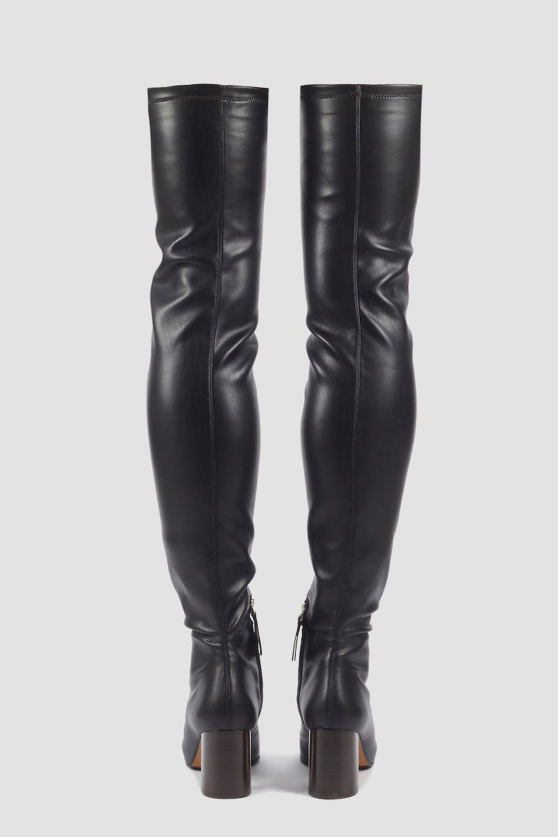 Nadia Soft Over The Knee Boot-black #0 Nadia Soft Over The Knee Boot, null- 2